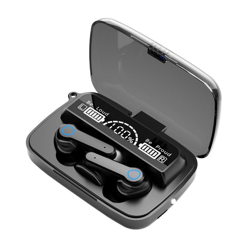 TWS M19 Headset HIFI Mini In-ear Earbuds IOS Android Sports Earphone With Power Bank