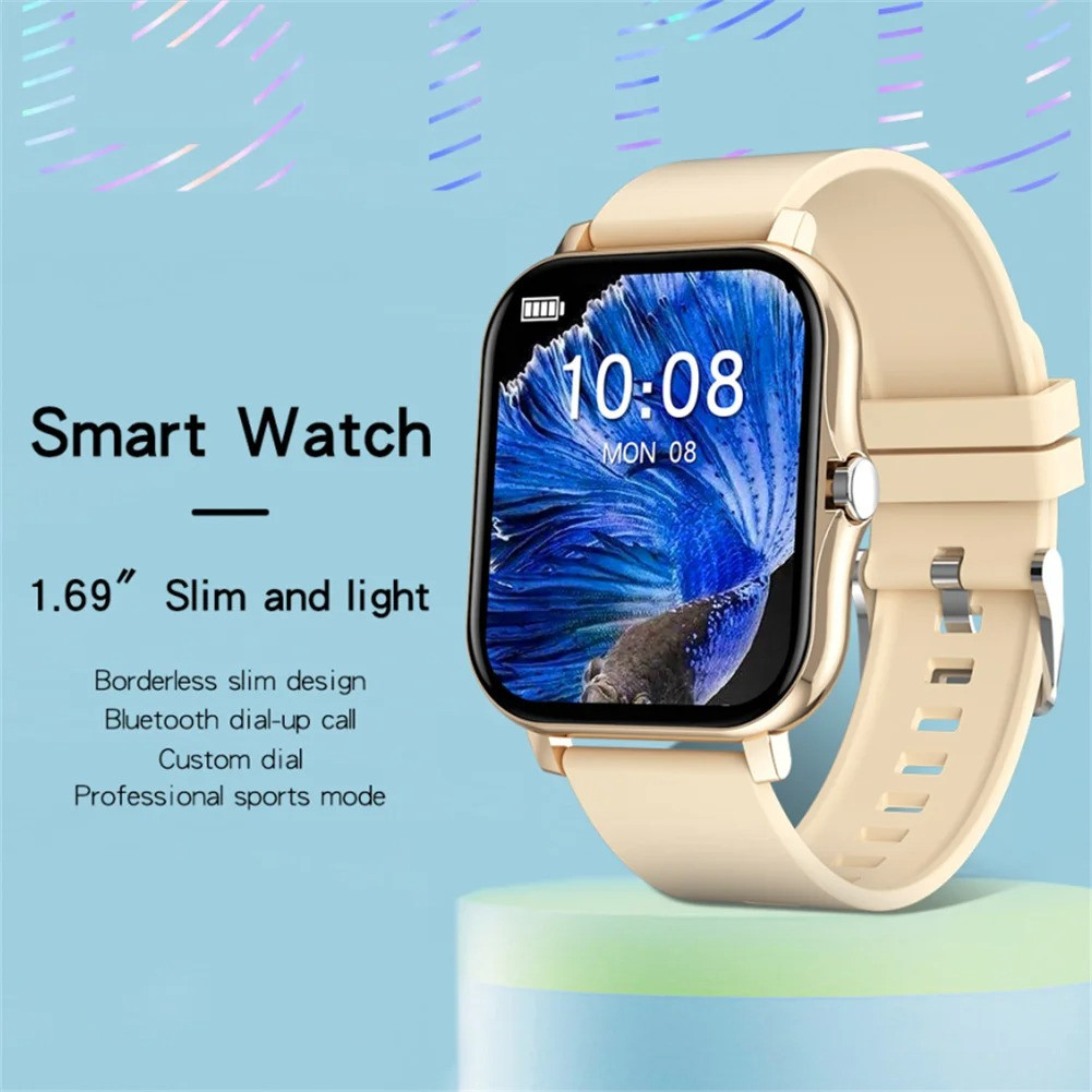 LIGE GT20 Full Touch Sport Smart Watch Men Women Heart Rate Fitness Tracker Bluetooth call Smartwatch