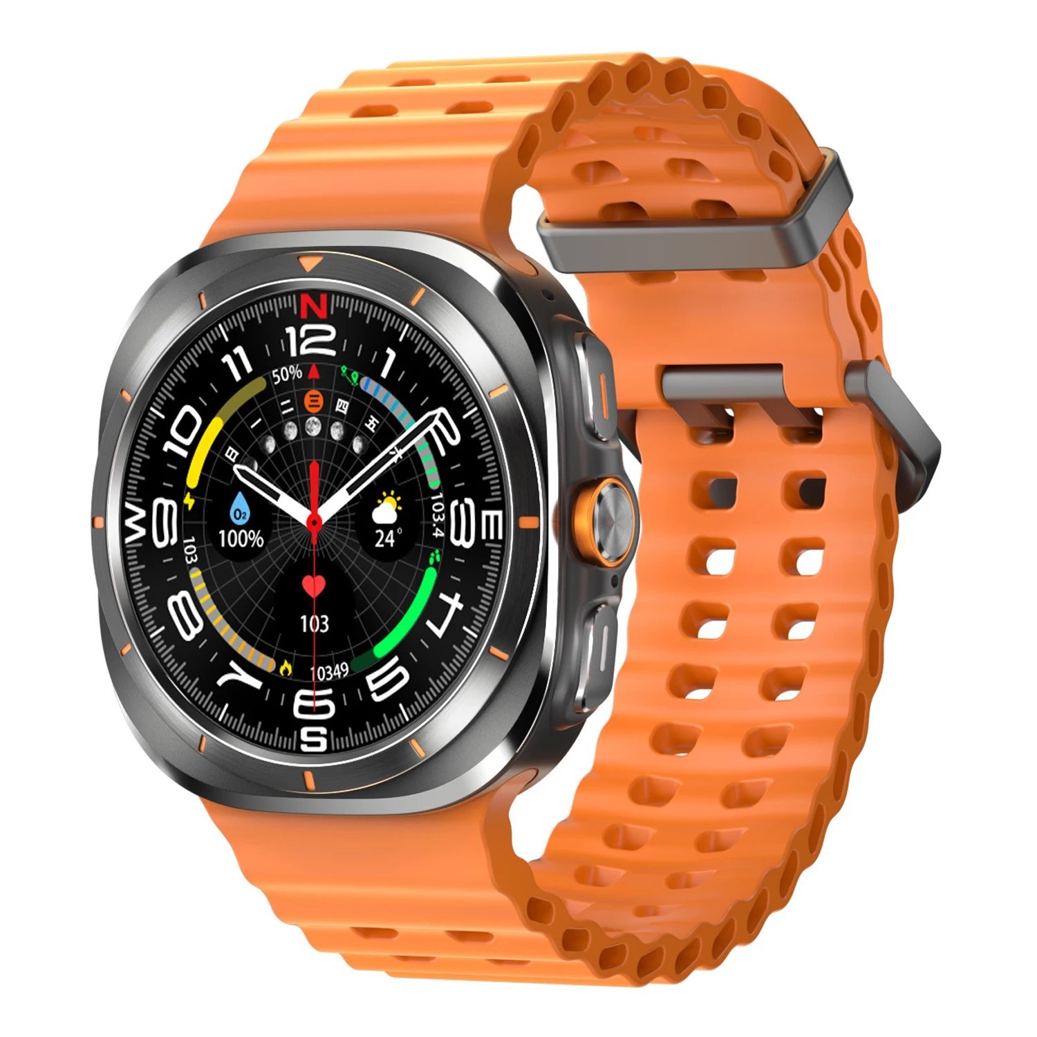 HD8 Watch Ultra – AI SmartWatch with ChatGPT, Compass, Health & Fitness Tracking