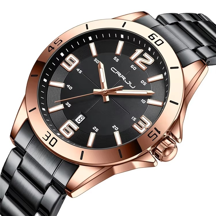 CRRJU 5003 New Classic Simple Quartz Wristwatches Fashion King