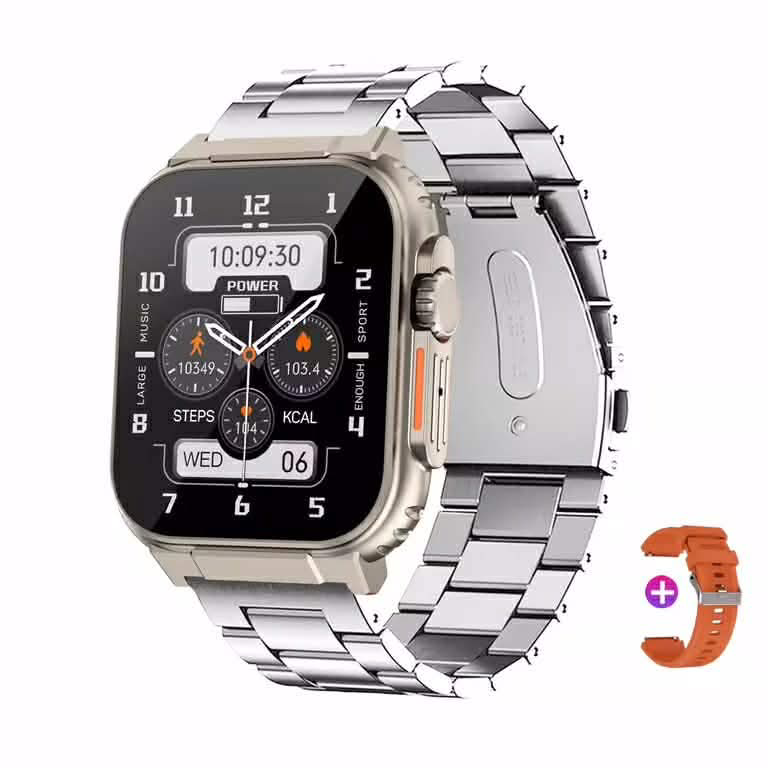 Smart Watch for Men with Bluetooth Calling | Outdoor Sports & Heart Rate Monitor