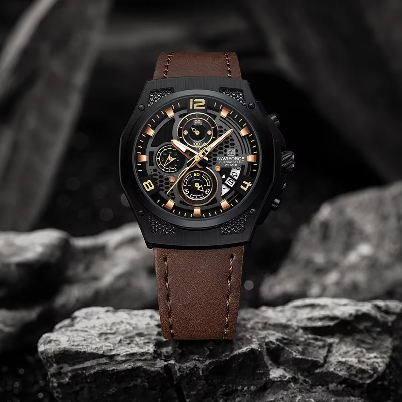 NAVIFORCE 8051 Men’s Waterproof Casual Watch